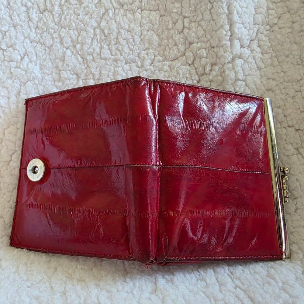 Collection of Red Eel Purse Accessories - Picture 8 of 16